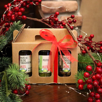 VALIGETTE DECORAZIONE NATALIZIA MINI 3 VASI