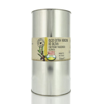Olio extra vergine d'oliva filtrato in latta 1Lt