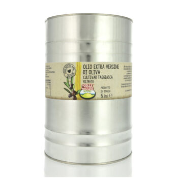 Olio extra vergine d'oliva filtrato in latta 5Lt