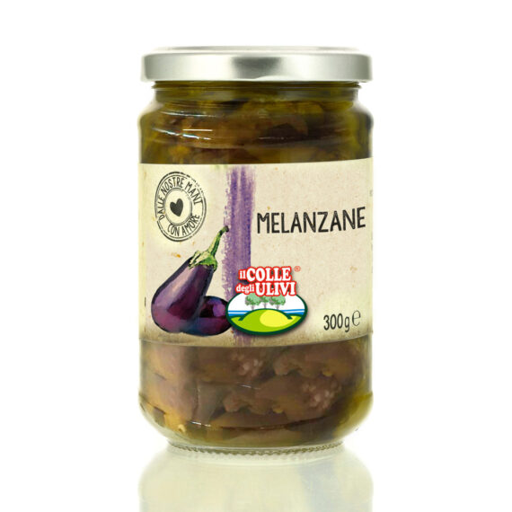 Melanzane sott'olio vaso da 300 gr.